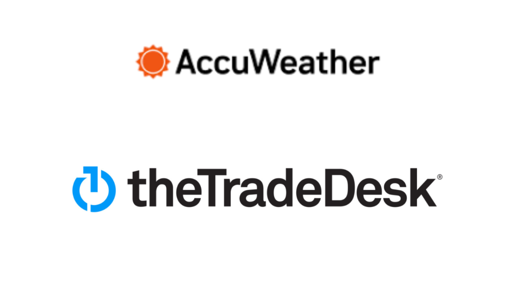 Accuweather & the trade desk