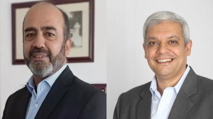 Ajay Vij, Country Managing Director, Accenture and Sandeep Dutta ,lead for India Market Unit, Accenture