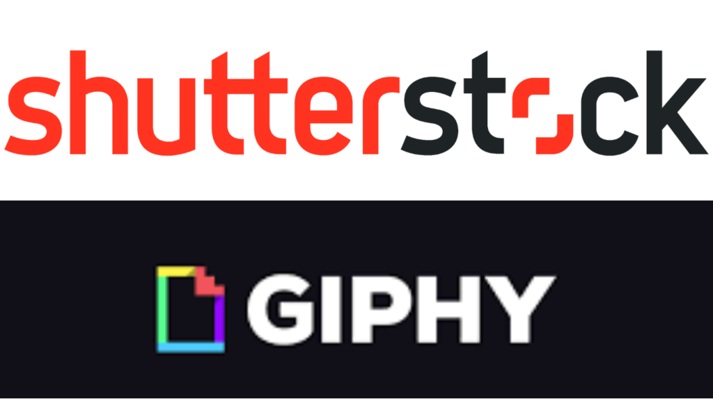 Shutterstock and GIPHY