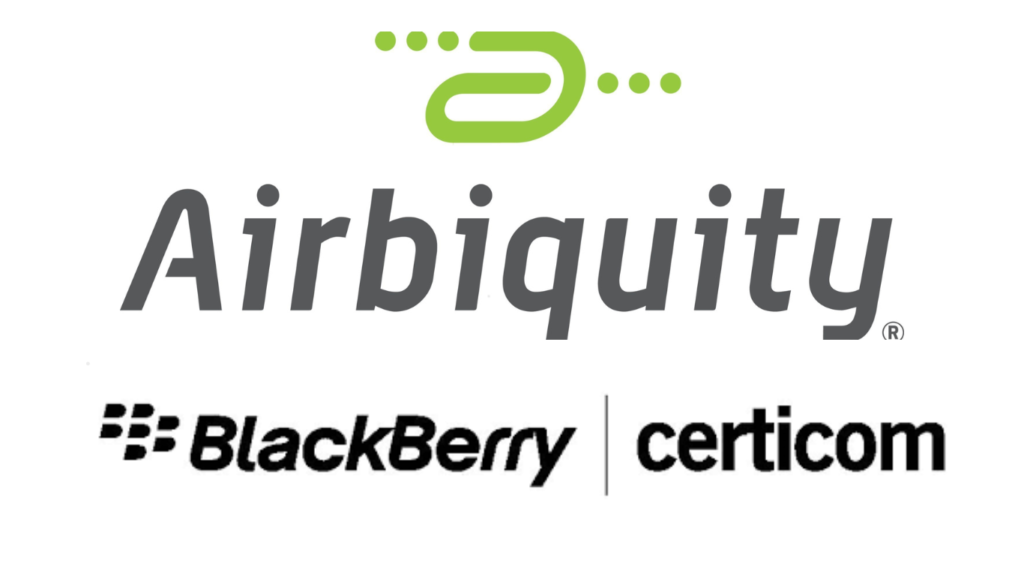 Airbiquity and BlackBerry Certicom