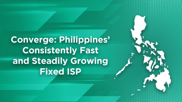 Philippines’ Consistently Fast and Steadily Growing Fixed ISP converge