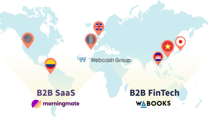 Webcash Group, a B2B Fintech Solution provider, targets global markets with its B2B Fintech SaaS software