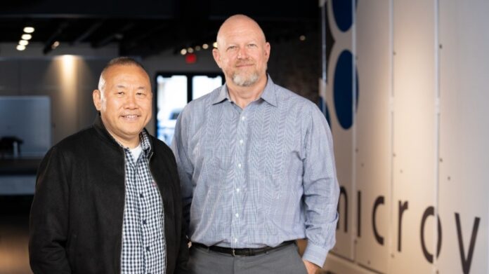 Yang Wu, Microvast’s Founder, Chairman and CEO, and Zach Ward, Microvast’s new President