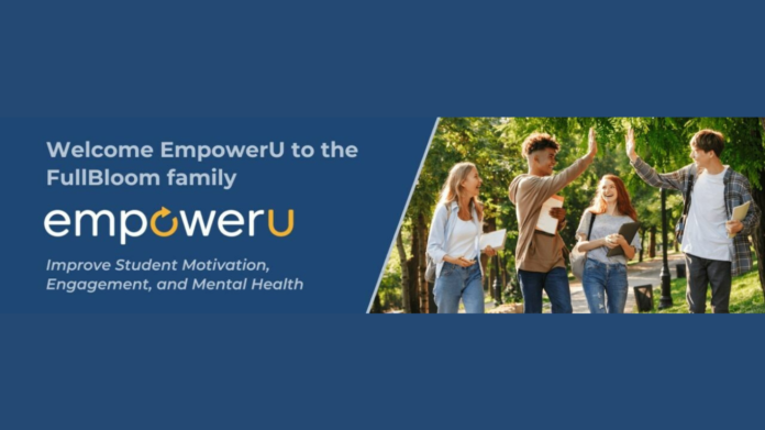 Capita3 Announces Acquisition of Portfolio Company EmpowerU by FullBloom to Help Young People Thrive in Academics and Life
