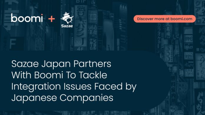 Sazae Japan Partners With Boomi to Tackle Integration Issues Faced by Japanese Companies