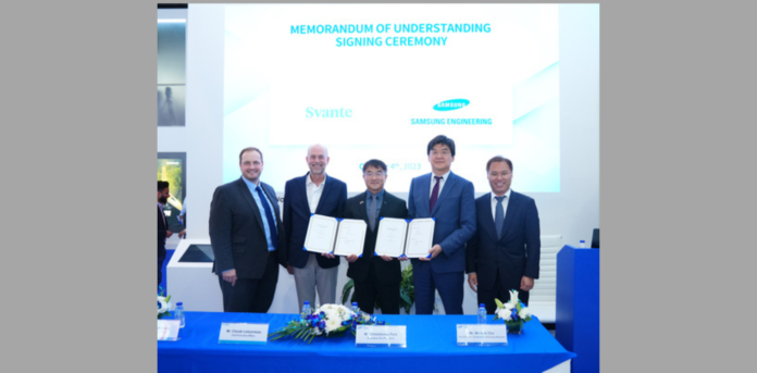Samsung Engineering and Svante Technologies Inc. (Svante) recently announced the signing of a MoU to collaborate on CCUS projects in Asia and Middle East