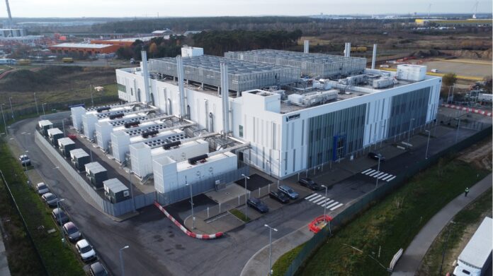 Vantage Data Centers’ Berlin I campus, which will total 56MW upon completion.