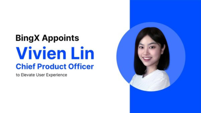 BingX Appoints Vivien Lin as Chief Product Officer to Elevate User Experience