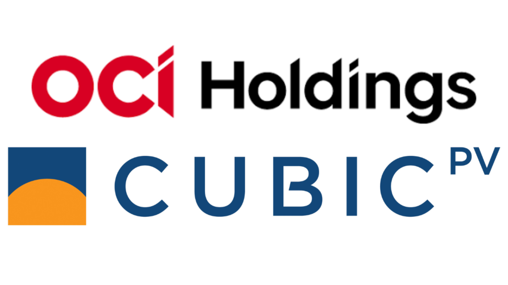 CubicPV and OCI Holdings