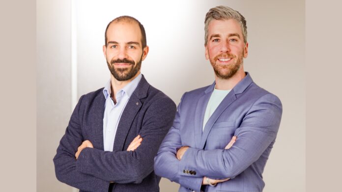 LUMA Vision Co-Founders, CEO Fionn Lahart (right) and Chief Technology Officer Christoph Hennersperger