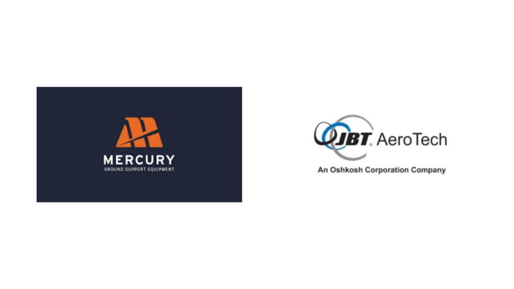 Mercury GSE and JBT AeroTech logo