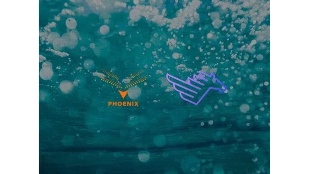 Pheonix Group and Whatsminer logo