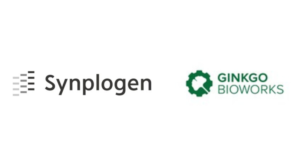 Synplogen and Ginkgo Bioworks logo