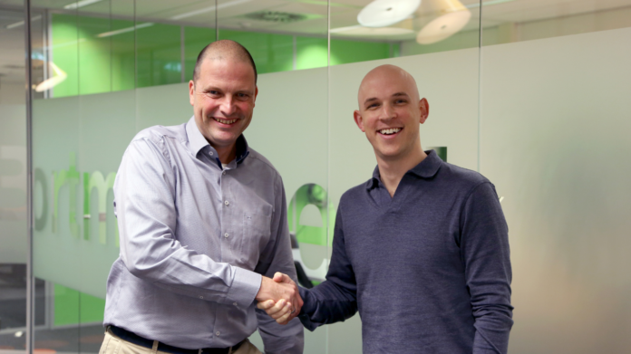 Michael van Duijn (ORTEC CEO) and Zak Ewen (Partner Battery Ventures)