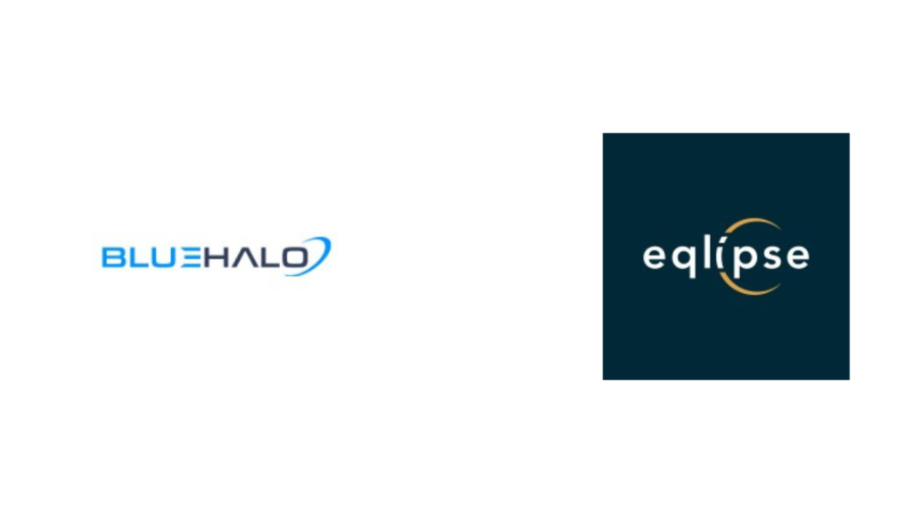 BlueHalo and Eqlipse Technologies logo