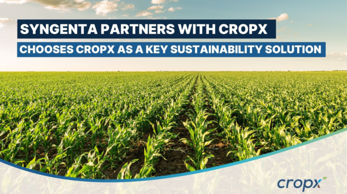 Syngenta Partners with CropX as a Key Sustainability Solution