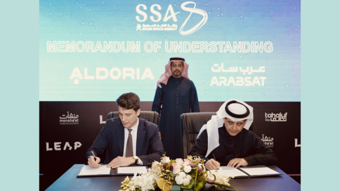 Arabsat and Aldoria Collaborate on Enhancing Space Safety and Security