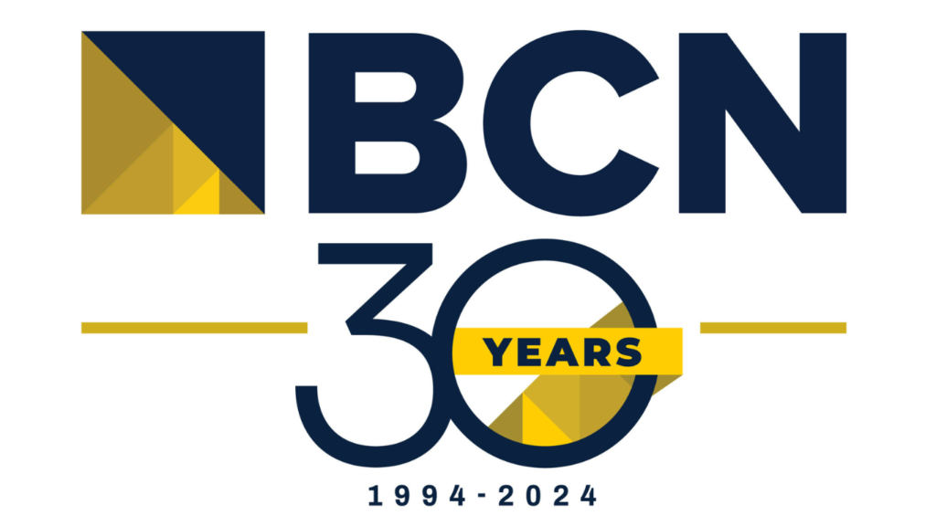 BCN 30th Anniversary Logo