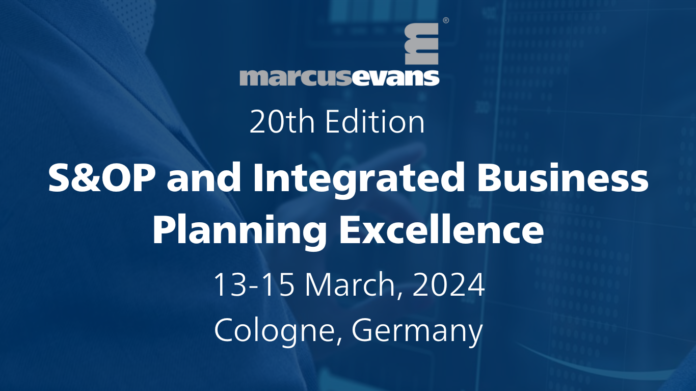 20 th Edition S&OP and Integrated Business Planning Excellence Conference