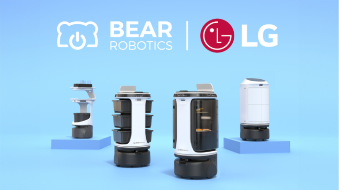 Bear Robotics Lands $60 Million in Series C Funding from Tech Giant LG Electronics