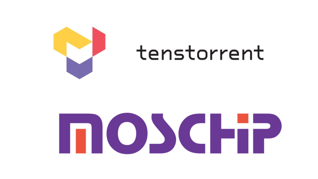 Tenstorrent and MosChip logo