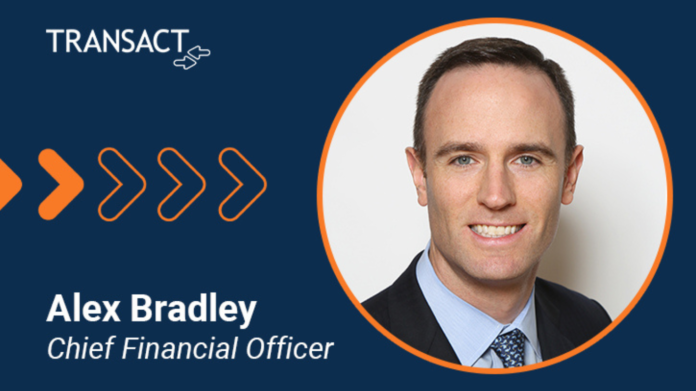 Transact Announces Alex Bradley as New Chief Financial Officer
