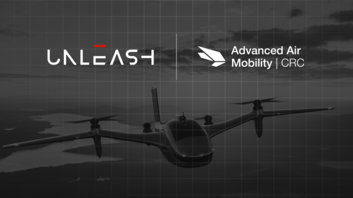 Unleash live + Advanced Air Mobility Cooperative Research Centre Drone In Flight
