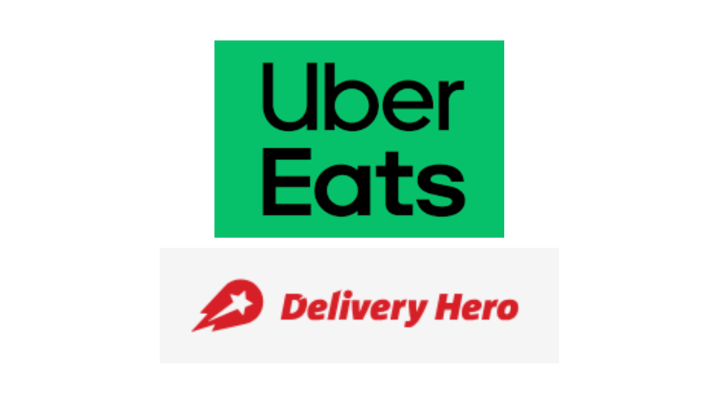 Uber Eats and Delivery Hero